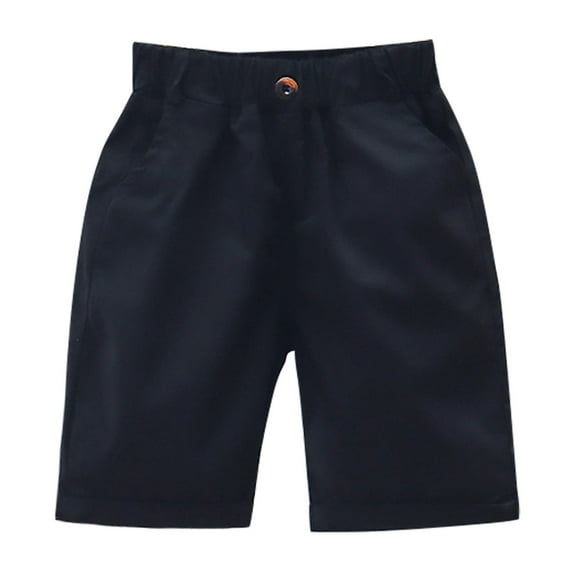 Ashirexll Kids Shorts, Shorts for Teen, Toddler Kids Boy Fashion Cute Solid Color Casual School Uniform Suit Shorts Cargo Pants