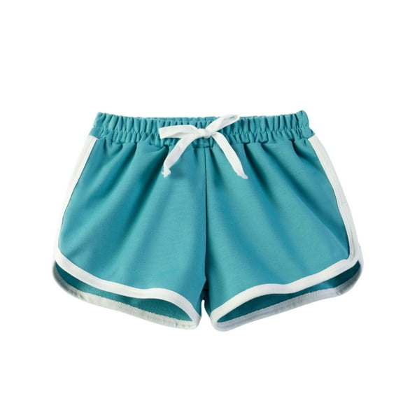 Ashirexll Kids Shorts, Shorts for Teen, Children's Solid Color Girls' Shorts Sports Pants Casual Home Shorts