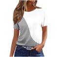 thumbnail image 1 of Ashirexll Shirts for Women, Womens Short Sleeve Tops, Casual and Fashion Printed T-shirt with Round Neck and Short Sleeve Top, 1 of 4