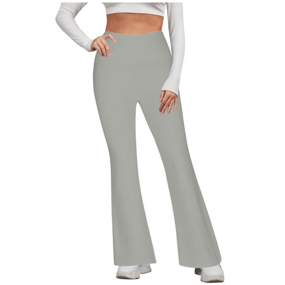 Ashirexll Sweatpants Women, Yoga Pants Women, Fashion Loose Flared Pants Comfortable Mid Waist Pants for Casual and Sports in Summer