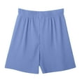 thumbnail image 1 of Ashirexll Women's Shorts, High Waisted Shorts Women, Pleated Shorts Casual High Waist Loose and Versatile Straight Leg Wide Leg Capris, 1 of 6