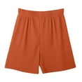 thumbnail image 1 of Ashirexll Women's Shorts, High Waisted Shorts Women, Pleated Shorts Casual High Waist Loose and Versatile Straight Leg Wide Leg Capris, 1 of 6