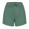thumbnail image 1 of Ashirexll Workout Shorts Women, Athletic Shorts, Drawstring Sports Loose Wide Leg Shorts, 1 of 5