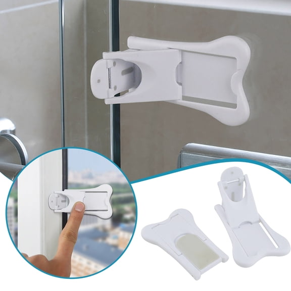 Father's Day Clearance Sliding Door Lock for Child Safety, Window Stoppers for Vertical Windows, Sliding Glass Door Lock for Baby Proof