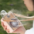 thumbnail image 1 of Summer Saving Clearance Small Fans Handheld Fan Hanging Fan 3 Gears Portable Cooler Neckband Fan Wearable Humidifier Cooler With Night Light Small Portable Fan, 1 of 8