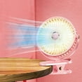 thumbnail image 1 of Summer Saving Clearance Small Fans New USB Small Fan Small Student Dormitory Portable Mini Rechargeable Desktop Clip-on Household Fan Portable Fan, 1 of 6