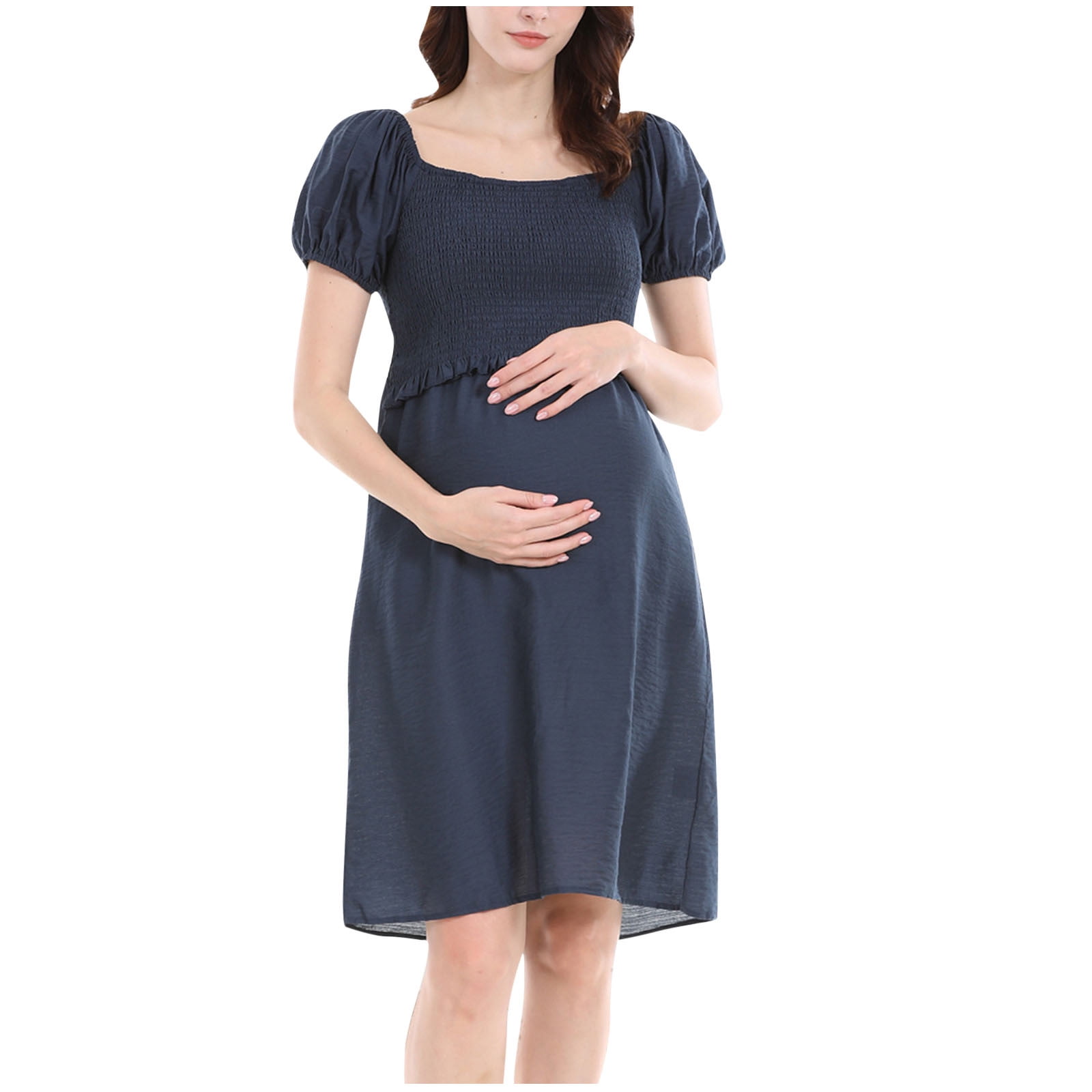 red denim dress Dark Wash Mini AU | UK Size:18/20 Nox Anabel C1109 - DressStyle:Modest