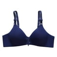 thumbnail image 1 of THDHVS Sports Bras for Women,Lady's Nursing Bra Front Release Glossy Comfortable Breathable Bra Underwear No Rims, 1 of 3