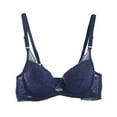 thumbnail image 1 of THDHVS Womens Plus Sizes Bras,Women's Oversized Bra Thin without Sponge Lingerie and Lace Large Chest Appears Smaller, 1 of 7
