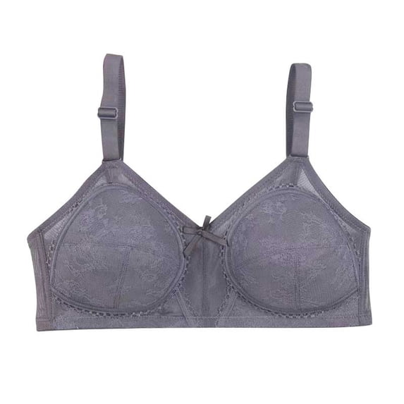 THDHVS Womens Plus Sizes Bras, Women's Patchwork Bra with Breathable and Sagging Lightweight Underwear