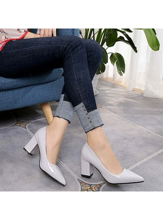 Tuobarr Pumps in Heels Gray Walmart