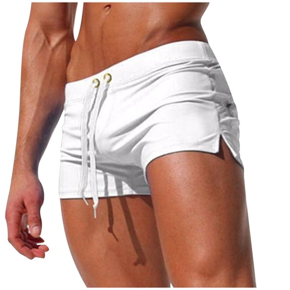 Summer Saving! WRKEKC Men Swim Trunks,Men Casual High Stretch Swim High Elasticity and Softness Shorts Swimming Pants