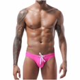 thumbnail image 1 of Summer Saving! WRKEKC Swimming Trunks for Men,Men's Briefs Low-Rise Bikini Beach Briefs Swimming Trunks, 1 of 9