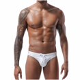 thumbnail image 1 of Summer Saving! WRKEKC Swimming Trunks for Men,Men's Briefs Low-Rise Bikini Beach Briefs Swimming Trunks, 1 of 9