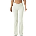 thumbnail image 1 of Zpanxa Yoga Pants Women, Women's Christmas Running Printing Elasticity Pants Workout Leggings Yoga Pants White M, 1 of 7