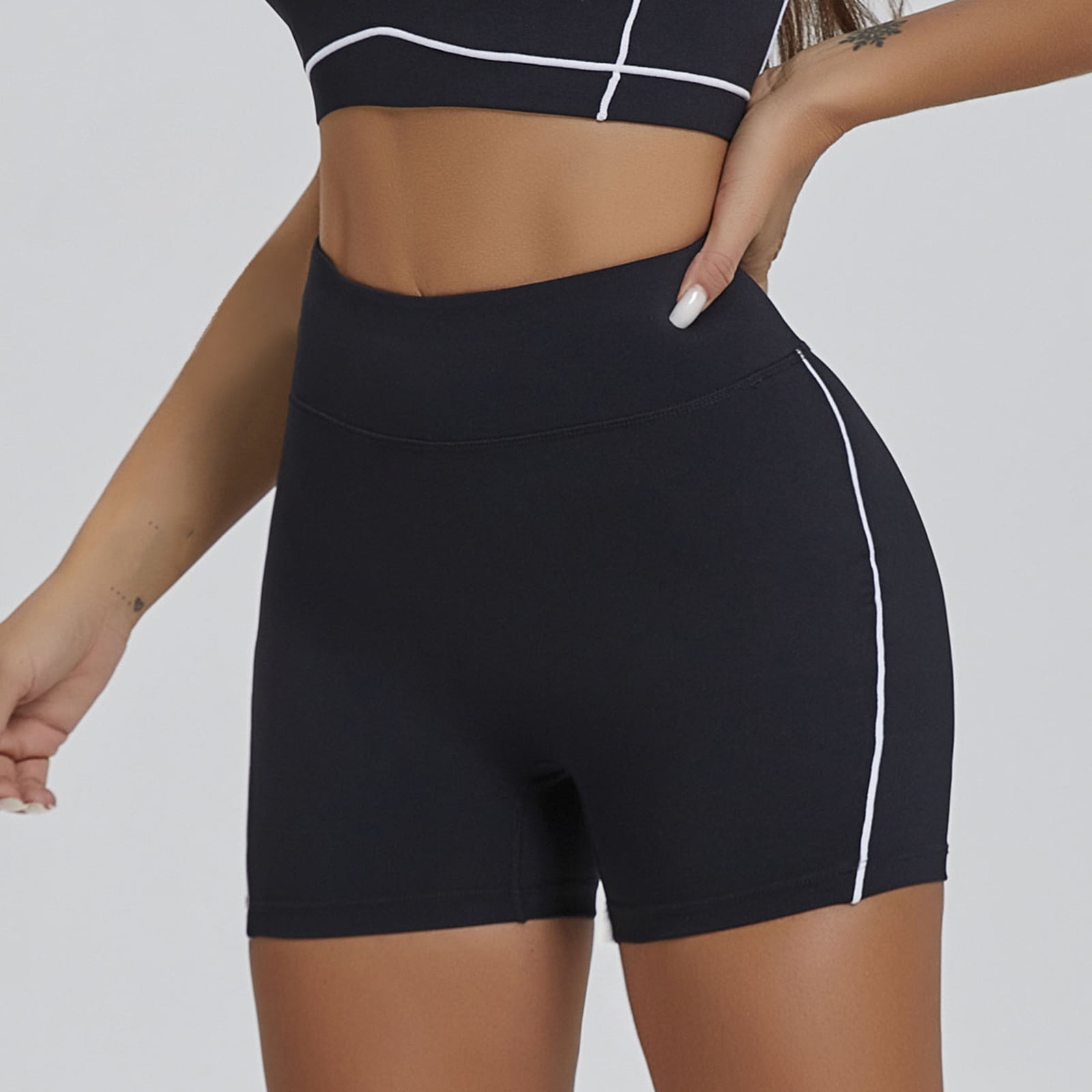 High Waist Tummy Exercise Peach Hip Fitness Pants Women