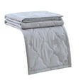 thumbnail image 1 of Summer Saving! Jubipavy Skin-friendly Plain Printed Washed Cotton Summer Quilt Ventilation Quilt Reversible Side Lightweight Blanket, 1 of 8
