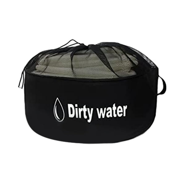 Hvmvliv Rv Hose Container Hoses Storage Bag 1 Pack Sewer Hose Bag Campers Accessories Storage Organizer Bags for Sewer Hoses Water Hoses Electrical Cords Black