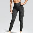 thumbnail image 1 of Summer Saving Wycnly Yoga Pants for Women Womens Yoga Leggings Sexy Leopard Print Slim Stretchy Workout Sports Pants Fashion High Waist Lightweight Fitness Gym Legging Pants Under $5, 1 of 7