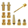 thumbnail image 1 of Summer Home Decor 10pcs Valve Adapter Set Bicycle Lightweight Air Pump Standard Size, 1 of 7