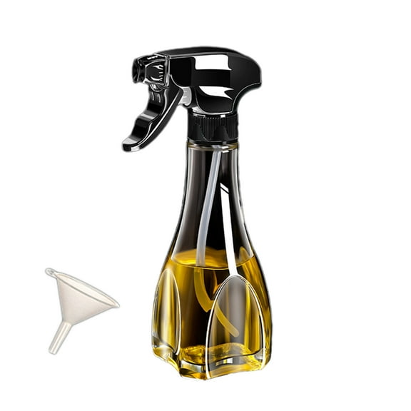 Anckoeil Press-type Oil Spray Bottle Kitchen Supplies Household Glass Oil Pot Barbecue Double Purpose Baking Oil Spray Bottle