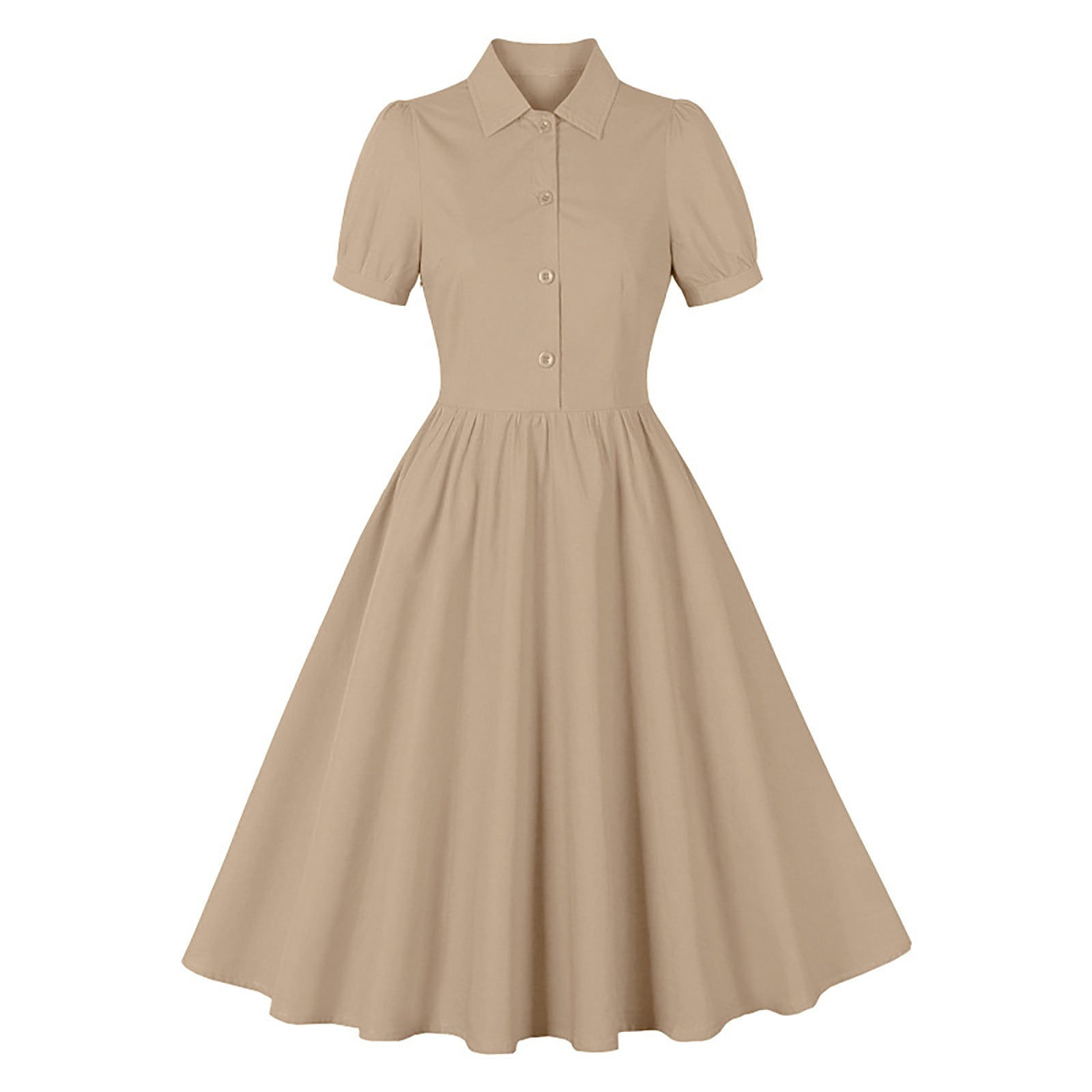 Summer Savings 2024 RbCulf Women's Vintage Tea Dresses