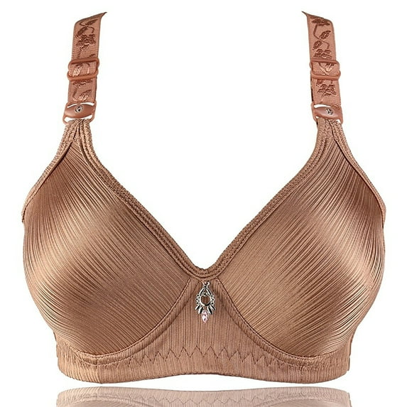 Summer Savings Clearance 2025! TAGOLD Womens Plus Size Bra Clearance,Summer Casual Bras for Womens, Women Bra Lingerie Seamless Plus Size OnePiece Elastic Comfort Cotton Vest Bra Underwear