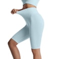 thumbnail image 1 of TAGOLD Womens Summer Pants,Women's Knee Length Leggings High Waisted Yoga Workout Exercise Capris For Casual Summer, 1 of 5