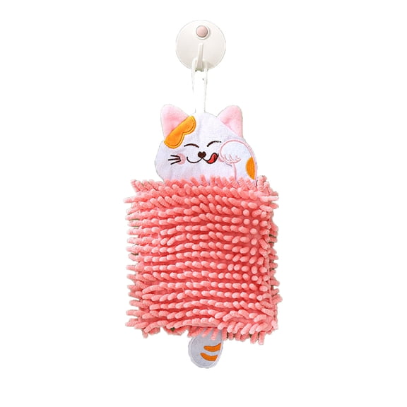 Summer Savings 2025! PRETXORVE Hand Towels, Bathroom Hand Towels, Hand Towel Hangable Absorbent Towel Household Kitchen Bathroom Rag Handkerchiefs
