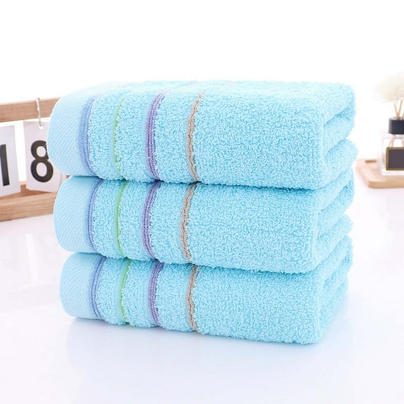 Summer Savings 2025! PRETXORVE Hand Towels, Bathroom Hand Towels, Towel Cotton Spun Highly Absorbent and Softs Feel Washcloths for Bathroom Spa Gym and Face Towel