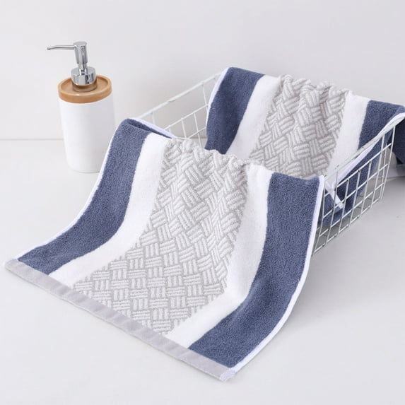 Summer Savings 2025! PRETXORVE Hand Towels, Bathroom Hand Towels, Towel Thickened Soft Absorbent Plain Color Household Wash Face Gift Towel