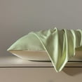 thumbnail image 1 of Summer Savings 2025! PRETXORVE Pillowcases Set of 2, Summer Ice Silk Pillowcase Fiber Core Isolation Pillow Yellow Cover Hotel Protective Cover Breathable Household Pillowcase, 1 of 7