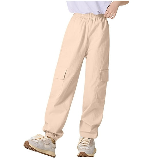 Summer Savings Agkizg Summer Boys Pants, Boys Cargo Pants, Children's Loose Casual and Comfortable Work Pants Ankle Tied Pants with Pockets Sports Pants Lightweight Comfortable Toddler Boys Clothing