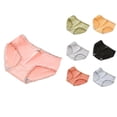 thumbnail image 1 of Ahuyic Girls Panties Girls Boys Underwear Mid-Rise Triangular Briefs Lace Breathable Shaping for Big Girls L Black, 1 of 4