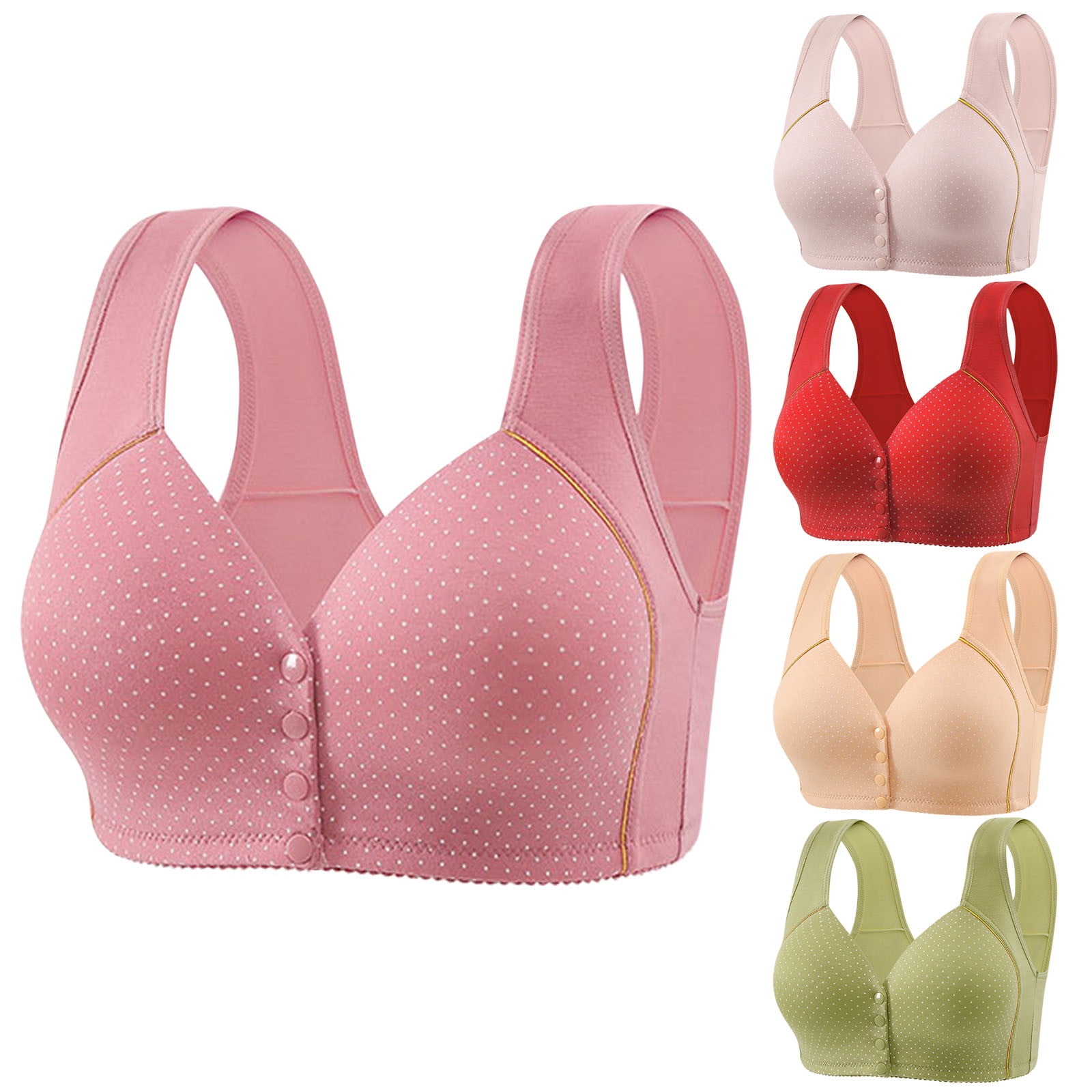 Summer Savings Akafmk Plus Size Womens Bras, Front Closure Bras for ...