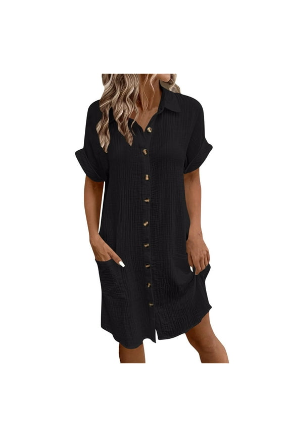 Summer Akafmk Women Maternity Dress,Plus Size Womens Casual Dresses,Ladies' Printed Style Long Sleeved V-neck Dress Loose Fitting Flowy Sundress Beach Dress