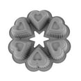 thumbnail image 1 of PRETXORVE DIY Love Cake with Six Holes Jelly Pudding Chocolate Silicone Baking, 1 of 5