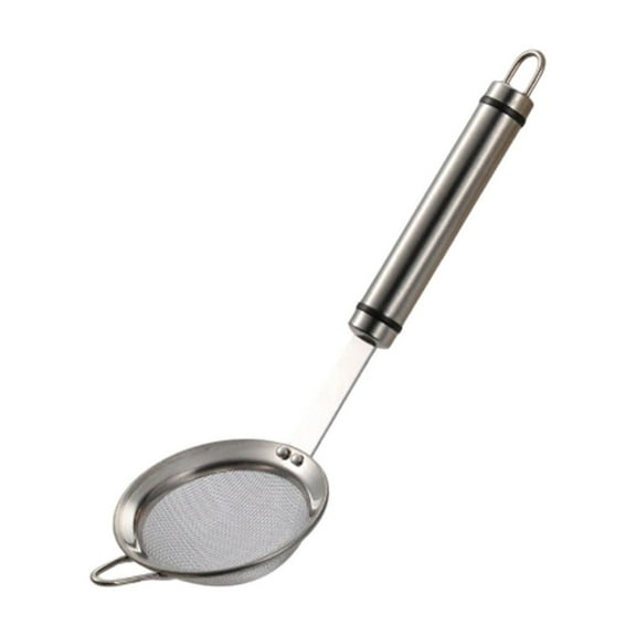 PRETXORVE Stainless Steel Filter Screen Fine Household Juicer Filter Screen Kitchen Spoon