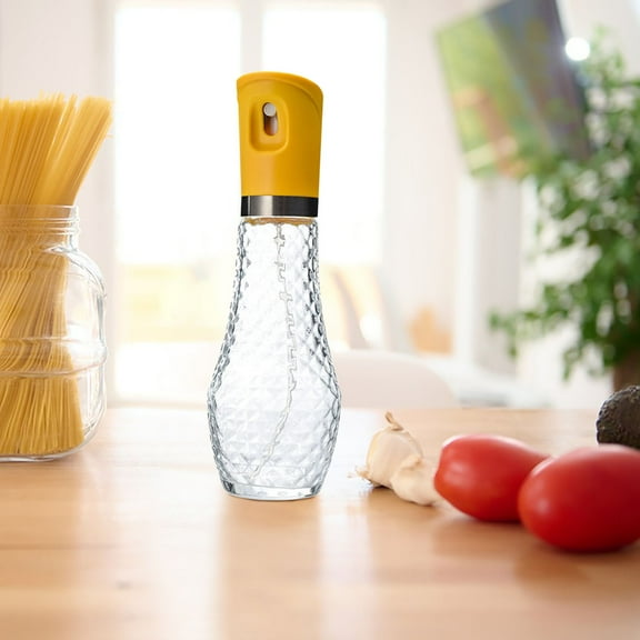 PRETXORVE Stainless Steel Oil Spray Can Cooking Oil Spray Can Spray Bottle