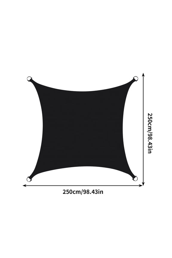 Sun Protection Triangular Shade Garden Swimming Pool AntiUV Shade Cloth Tarpaulin