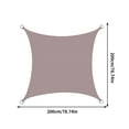 thumbnail image 1 of PRETXORVE Sun Protection Triangular Shade Garden Swimming Pool AntiUV Shade Cloth Tarpaulin, 1 of 5