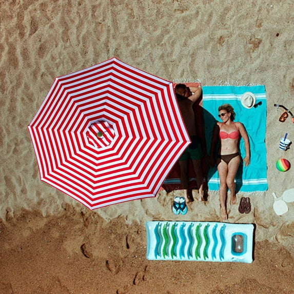 Summer Savings! Beach Umbrella, InsCrazy Umbrella Cloth Umbrella Replacement Courtyard Center Pillar Banana Umbrella Cloth Replacement New Outdoor Sunshade Rainproof Sun Umbrella 79" x 79"