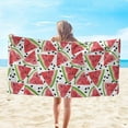thumbnail image 1 of Summer Savings Boovnll 30x59" Beach Towels, High Absorbent Quick Dry Sand Free Microfiber Lightweight Beach Towel for Beach, Yoga, Gym, Travel, Pool, Beach Accessories, Beach Towels Oversized, 1 of 7