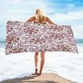 thumbnail image 1 of Summer Savings Boovnll 30x59" Beach Towels, High Absorbent Quick Dry Sand Free Microfiber Tie Dye Beach Towel for Beach, Yoga, Gym, Travel, Pool, Beach Accessories, Beach Towels Oversized, 1 of 4
