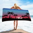 thumbnail image 1 of Summer Savings Boovnll Beach Towels, 30x60" High Absorbent Quick Dry Sand Free Microfiber Lightweight Beach Towel for Beach, Yoga, Gym, Travel, Pool, Beach Accessories, Beach Towels Oversized, 1 of 4