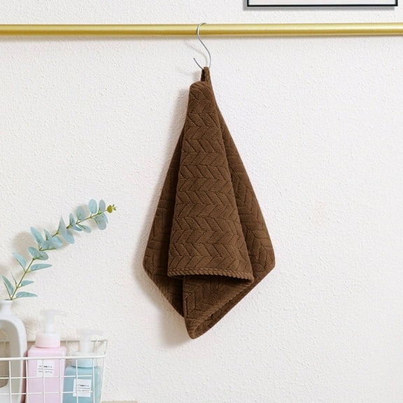 Summer Savings! Boovnll Hand Towels for Bathroom, 14x28" Super Soft & Absorbent Solid Color Quick Dry Velvet Towels, Thicken Microfiber Hand Towels for Hotel, Pool, Spa, Beach, Towels