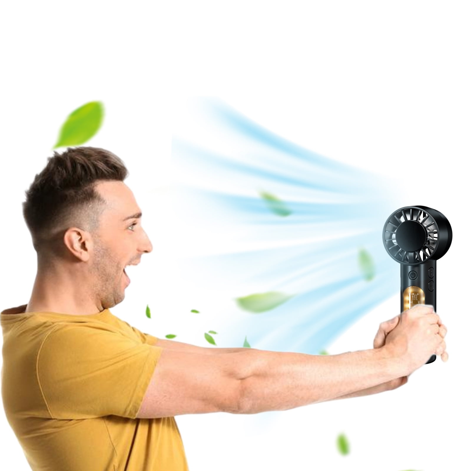 Summer Rite Fan Summer Savings! Boovnll Portable Fan, Adjustable 3 Speed USB ...