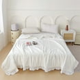 thumbnail image 1 of Summer Savings! Boovnll Summer Blanket, 60x80" Cold Touch Fabric Lightweight Breathable Soft Fluffy Rest Summer Comforter for Hot Sleepers & Night Sweats for Adults, Children, Comforter, 1 of 6