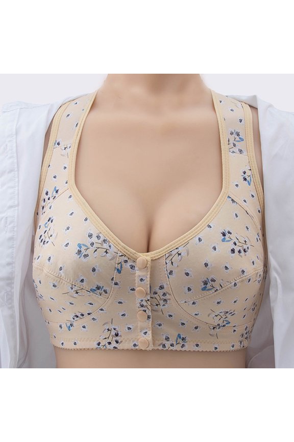 Bra for Womens loopsun Women's No Steel Ring Lactation Vest Bra Back Adjustment Yoga Running Bra