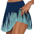 thumbnail image 1 of Summer Savings Clearance 2023! Skorts Skirts for Women High Waist Stretch Ombre Tie Dye Floral with Pockets Biker Shorts, 1 of 5